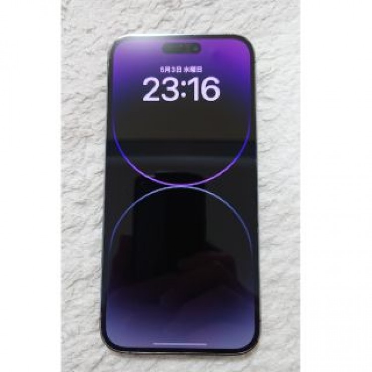 iphone14 promax simフリー ディープパープル