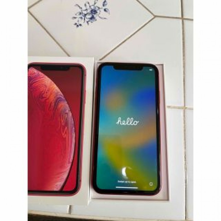 iPhone XR Apple 128G RED 美品