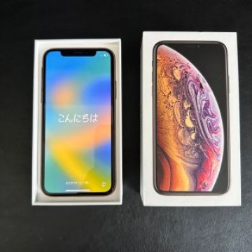 Apple SIMフリー iPhoneXS 256GB ゴールド