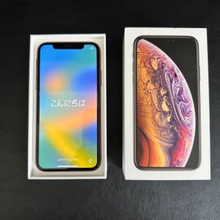 Apple SIMフリー iPhoneXS 256GB ゴールド