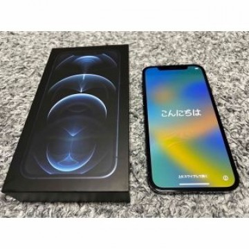 おまけ付iPhone12pro★SIMロック解除済パシフィックブルー★256GB