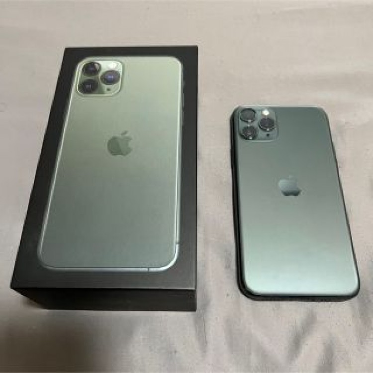 【美品】iPhone 11 Pro ミッドナイトグリーン　本体　SIMフリー