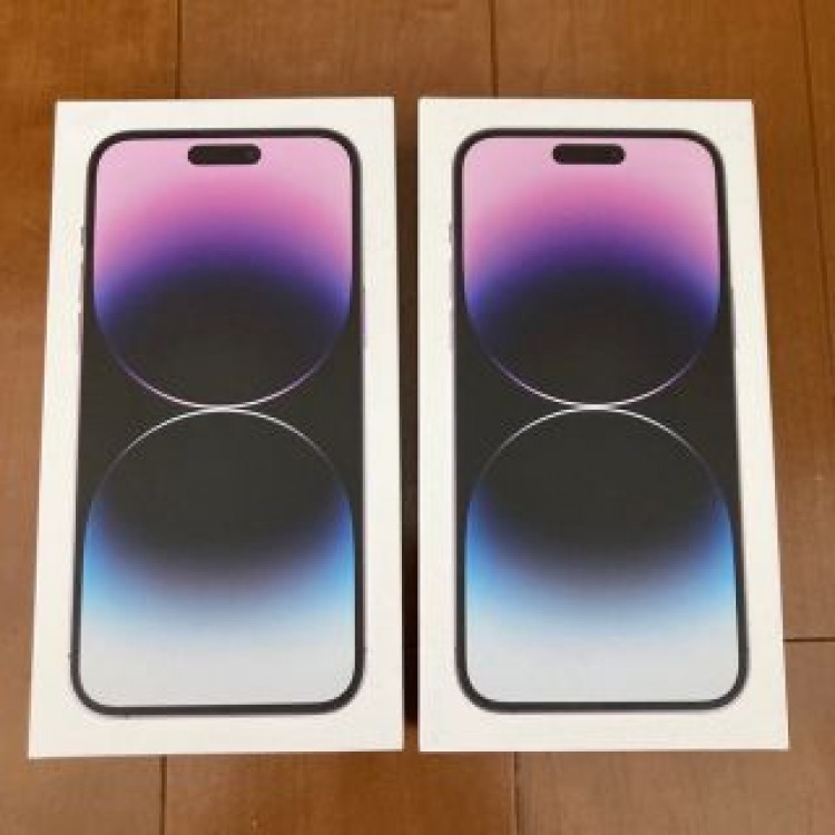 未開封‼︎iPhone14promax★256G★2台まとめ売り
