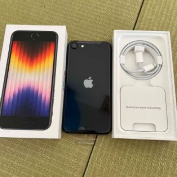 アップル iPhoneSE 第3世代 64GB ミッドナイト softbank