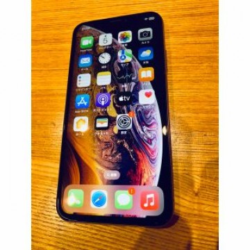 【美品】 iPhone XS 64GB SIMフリー ゴールド