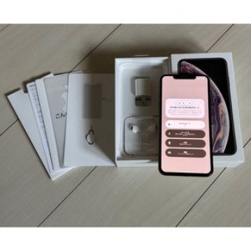 iPhone XS Max 512GB ゴールド 箱付 美品