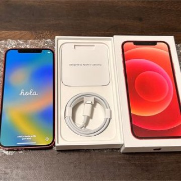【iPhone 12】PRODUCT RED SIMフリー 128GB