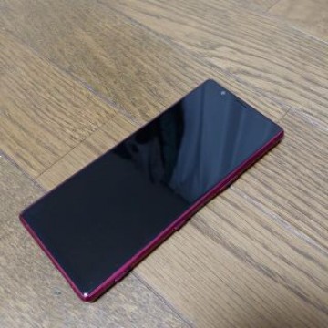 Xperia5  sov41 SIMフリー　レッド