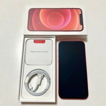 値下げ iphone12 本体 64GB レッド SIMフリー