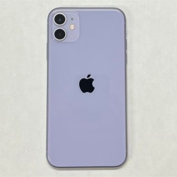 iPhone11 パープル 64GB 本体 Apple SIMロック解除済 美品