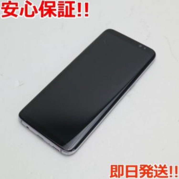 超美品 au SCV36 Galaxy S8 グレー SIMロック解除済み