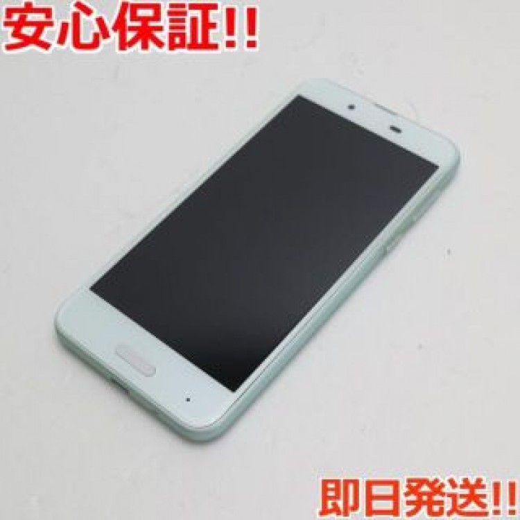 超美品 SHV40 グリーン 本体 白ロム  SIMロック解除済み