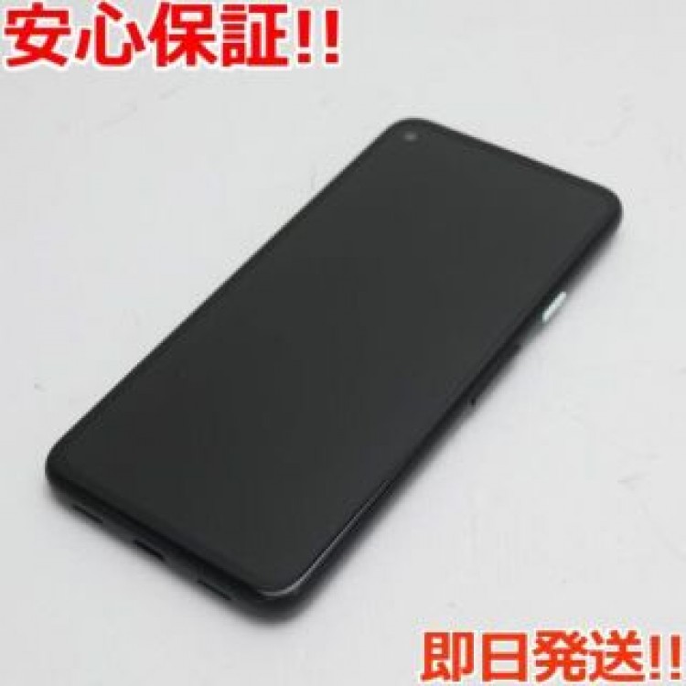 超美品 SIMフリー Google Pixel 4a ブラック