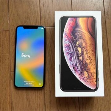 iPhone XS 265ギガ　ゴールド　SIMフリー