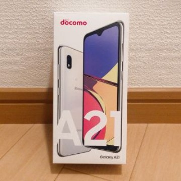 Galaxy A21 SC-42A ホワイト SIMフリー 新品本体