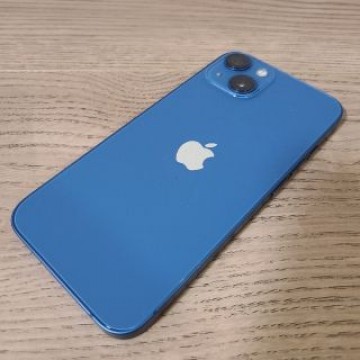 iphone13 128GB ブルー SIMフリー バッテリー最大容量100%