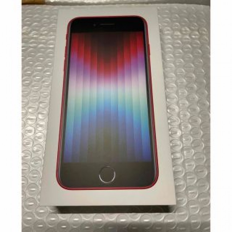 iPhone se 第3世代　128GB レッド　未使用中古