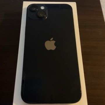 iPhone14 Plus ミッドナイト256GB SIMフリー 純正レザー付き