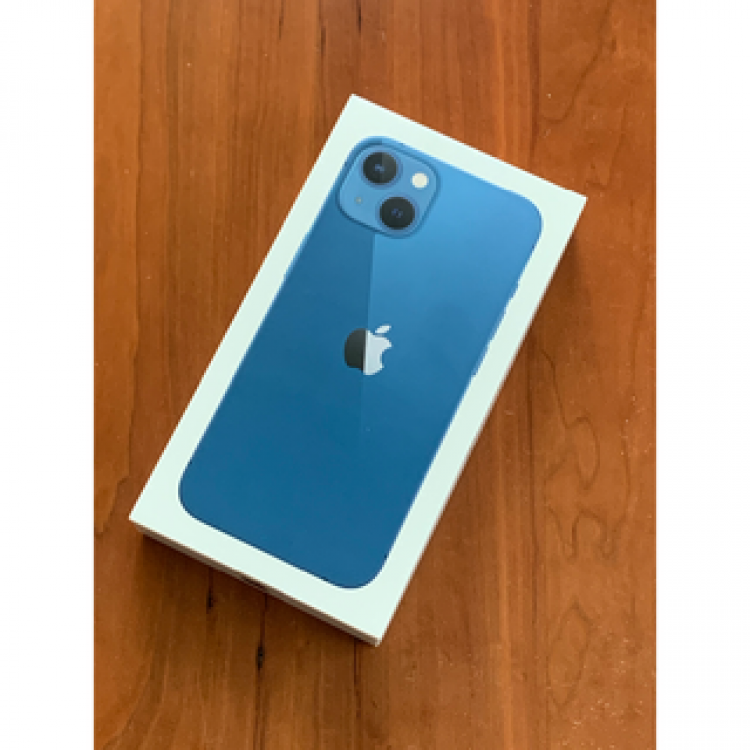 4月末購入　箱未開封新品　iPhone13ブルー 128GB　MLNG3J/A