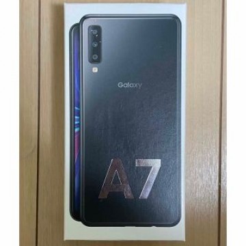 SAMSUNG Galaxy A7 ブラック SM-A750C