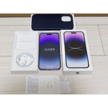 IPhone14ProMax 256GB ディープパープル　バッテリー100％