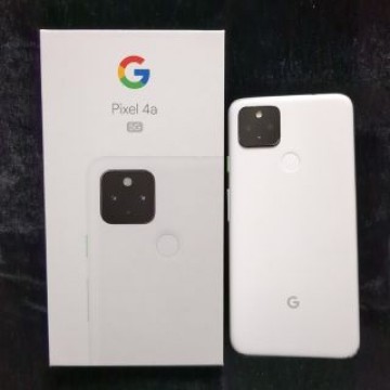Google Pixel4a(5G) 128GB SIMフリー white 白
