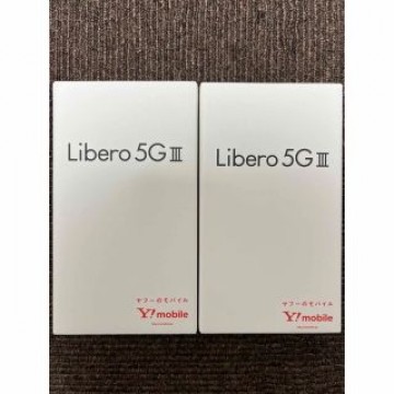 【2台セット】ZTE Libero 5G III A202ZT ホワイトブラック