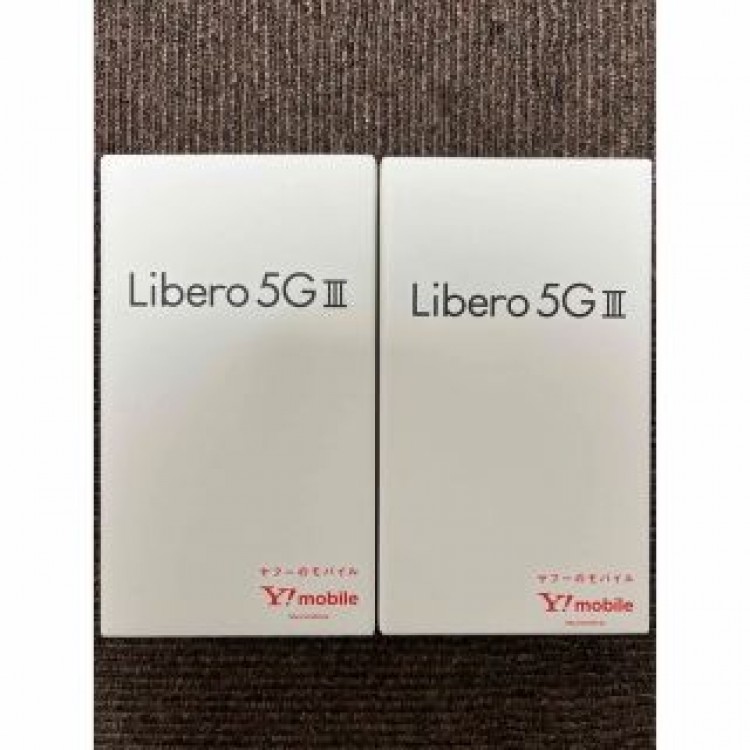 【2台セット】ZTE Libero 5G III A202ZT ホワイトブラック