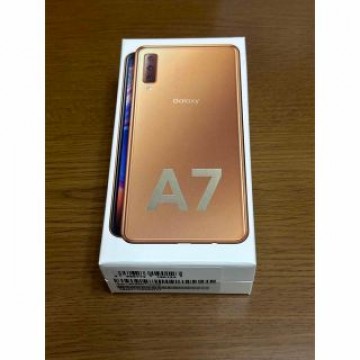 SAMSUNG Galaxy A7 ゴールド SM-A750C