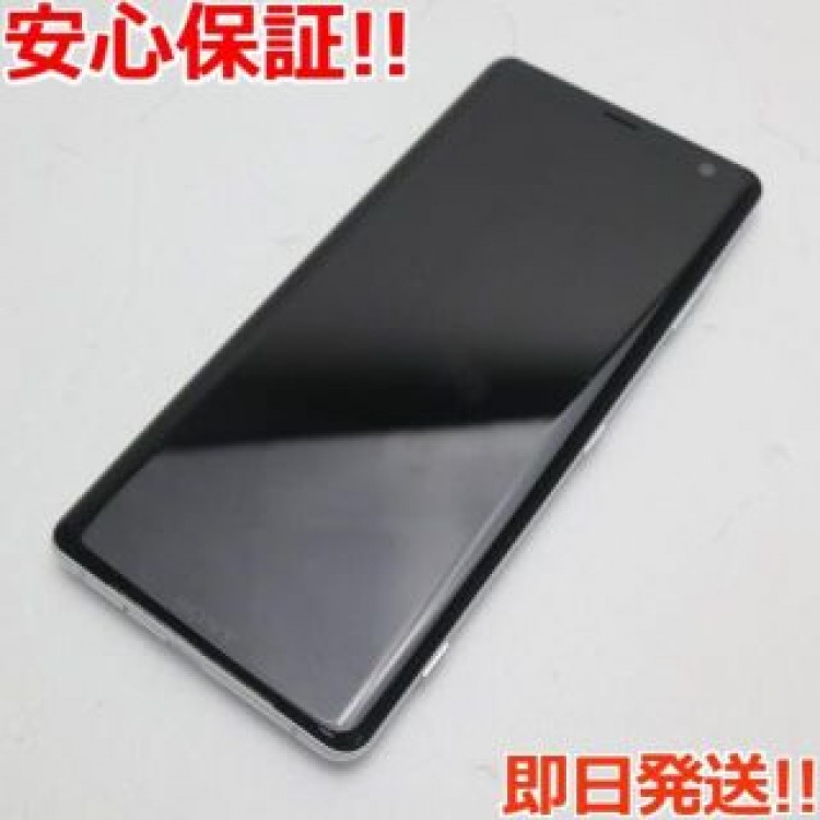 美品SOV39XperiaXZ3ホワイトシルバーSIMロック解除済み