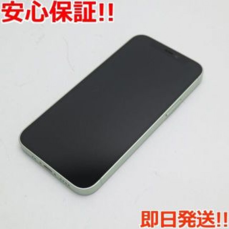 超美品 SIMフリー iPhone12 mini 64GB  グリーン
