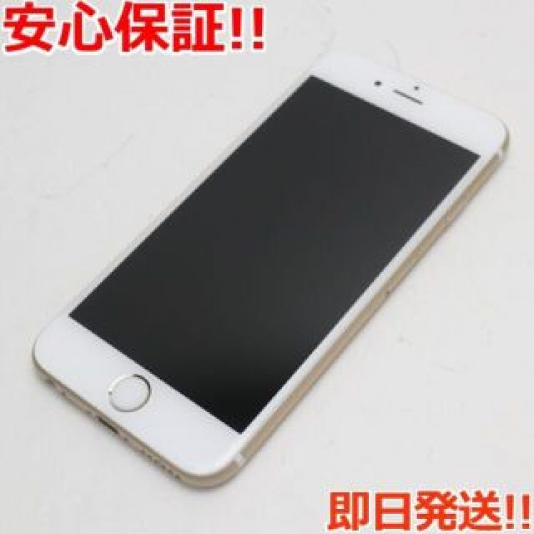 超美品 SIMフリー iPhone6S 64GB ゴールド