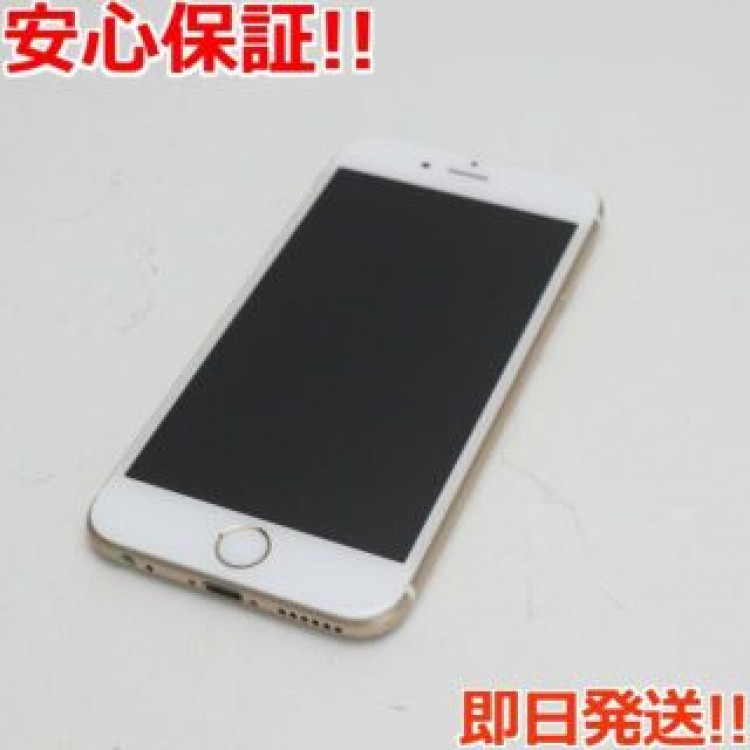 超美品 SIMフリー iPhone6S 32GB ゴールド