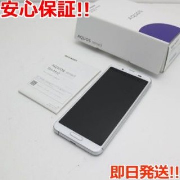 新品同様 SIMフリー SH-M12 シルバーホワイト