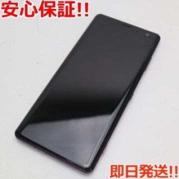 新品同様 SOV39 Xperia XZ3 ボルドーレッド