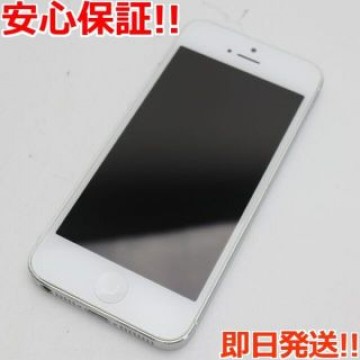 超美品 au iPhone5 64GB ホワイト