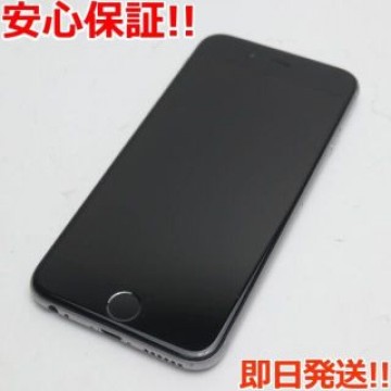 美品 au iPhone6 64GB スペースグレイ