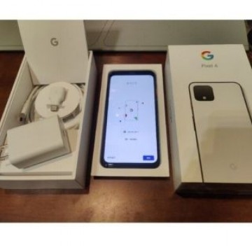 Google Pixel4 128GB クリアリーホワイト 白