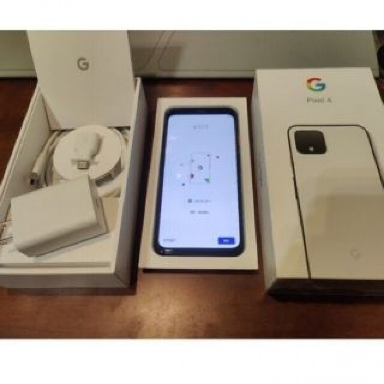 Google Pixel4 128GB クリアリーホワイト 白