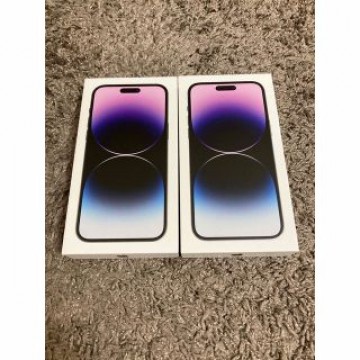 【新品未開封】iPhone 14 Pro Max 256GB 紫 2台セット