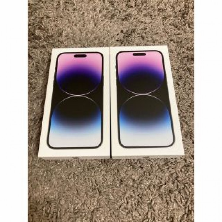 【新品未開封】iPhone 14 Pro Max 256GB 紫 2台セット
