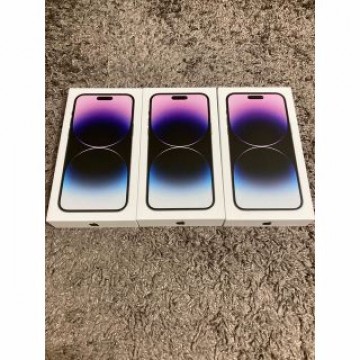 【新品未開封】iPhone 14 Pro Max 256GB 紫 3台セット