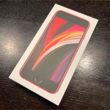 【新品未使用】iPhone SE2 64GB（レッド）