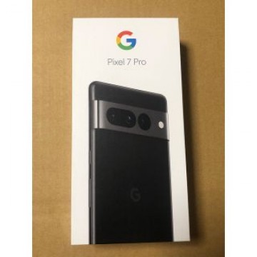 【新品未開封】Google Pixel 7 Pro Obsidian 128GB