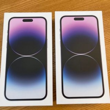 iPhone 14 Pro Max 256GB ディープ パープル 2台