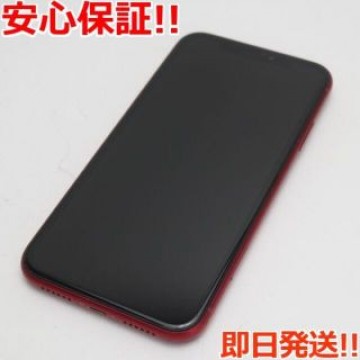 超美品 SIMフリー iPhoneXR 64GB レッド RED