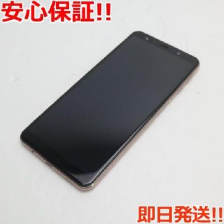 超美品 SIMフリー Galaxy A7 ゴールド