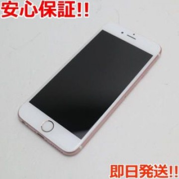 超美品 SIMフリー iPhone6S 16GB ローズゴールド