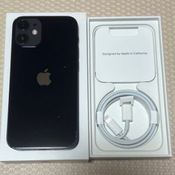 iPhone12mini 128GB SIMフリー 本体 バッテリー89% 黒