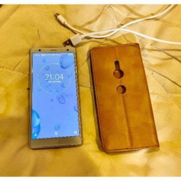 Xperia XZ2 SOV37 リキッドシルバー　ジャンク